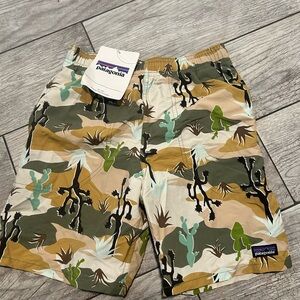 Patagonia Men's Camo Shorts - Green and Tan